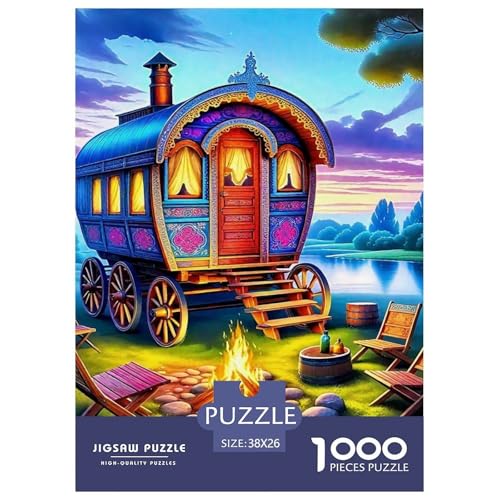 Vintage Wagen Campfire 1000 Teile Puzzle Für Erwachsene Herausforderndes Spiel Stressabbau-Puzzle Gedächtnis des Gehirns Trainieren Für Die Ganze Familie, Geschenke Für Frauen, Geschenke Für Män Vintage Wagen Campfire 1000 Teile Puzzle Für Erwachsene Herausforderndes Spiel Stressabbau-Puzzle Gedächtnis des Gehirns Trainieren Für Die Ganze Familie, Geschenke Für Frauen, Geschenke Für Män von JOFHYYSIE