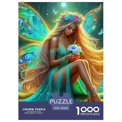 Waldblume Fee 1000 Teile Puzzle Für Erwachsene Familien-Challenge-Spielzeuge Stressabbau-Puzzle Teamgeist Pflegen Für Die Ganze Familie, Geschenke Für Frauen, Geschenke Für Männer 70x50cm/1000p Waldblume Fee 1000 Teile Puzzle Für Erwachsene Familien-Challenge-Spielzeuge Stressabbau-Puzzle Teamgeist Pflegen Für Die Ganze Familie, Geschenke Für Frauen, Geschenke Für Männer 70x50cm/1000p von JOFHYYSIE