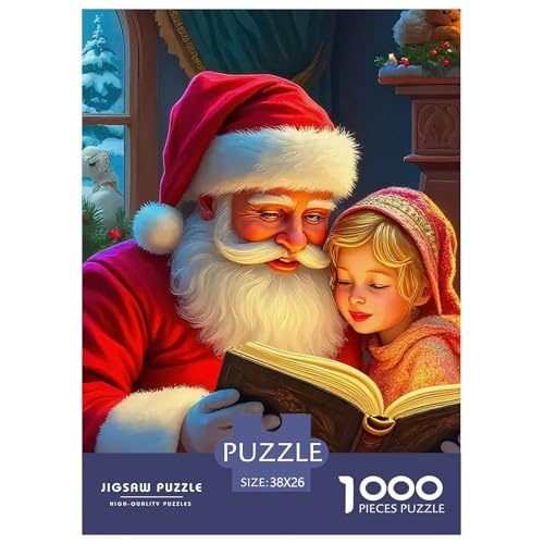 Weihnachtsmann Storybook 1000 Teile Puzzle Für Erwachsene Bildungspiele Stresslindernde Unterhaltung Gedächtnis des Gehirns Trainieren Für Erwachsene Und Kinder Ab 14 Jahren 38x26cm/1000pcs Weihnachtsmann Storybook 1000 Teile Puzzle Für Erwachsene Bildungspiele Stresslindernde Unterhaltung Gedächtnis des Gehirns Trainieren Für Erwachsene Und Kinder Ab 14 Jahren 38x26cm/1000pcs von JOFHYYSIE