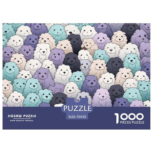 Welpen 1000 Piece Jigsaw Puzzle for Adults Challenging Game Stress Relief Puzzle Exercise The Memory of The Brain for The Whole for Women, Gifts for Men 70x50cm/1000pcs Welpen 1000 Piece Jigsaw Puzzle for Adults Challenging Game Stress Relief Puzzle Exercise The Memory of The Brain for The Whole for Women, Gifts for Men 70x50cm/1000pcs von JOFHYYSIE