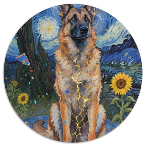 belgischer Malinois 1000 Piece Jigsaw Puzzle for Adults EduKatzeional Games Stress Relief Puzzle Exercise The Memory of The Brain for Adults Gifts 1000pcs (67.5x67.5cm) von JOFHYYSIE