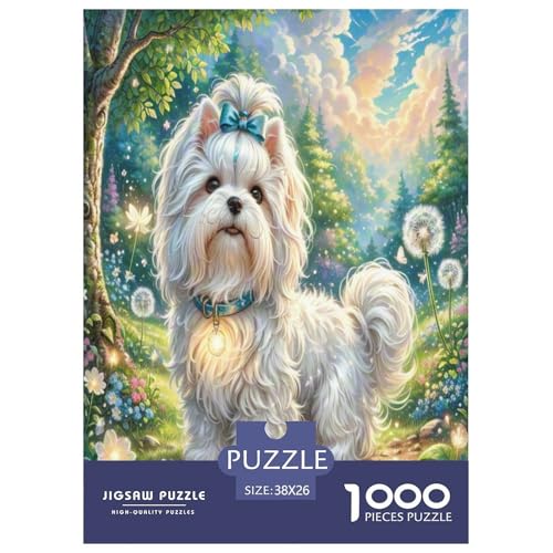 maltesisch 1000 Teile Puzzle Für Erwachsene Herausforderndes Spiel Stressabbau-Puzzle Teamgeist Pflegen Für Familien-DekoRatteionen 38x26cm/1000pcs maltesisch 1000 Teile Puzzle Für Erwachsene Herausforderndes Spiel Stressabbau-Puzzle Teamgeist Pflegen Für Familien-DekoRatteionen 38x26cm/1000pcs von JOFHYYSIE