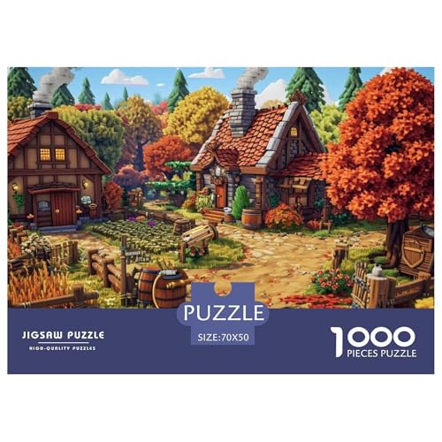 ordentliches Haus 1000 Piece Jigsaw Puzzle for Adults Family Challenge Toys Stress Relief Puzzle Exercise The Memory of The Brain for Adults Gifts 70x50cm/1000pcs ordentliches Haus 1000 Piece Jigsaw Puzzle for Adults Family Challenge Toys Stress Relief Puzzle Exercise The Memory of The Brain for Adults Gifts 70x50cm/1000pcs von JOFHYYSIE