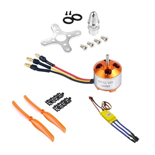 JOFUUM 2212 1400KV Motor + 30A ESC + 8060 Propeller + Propeller Protector für RC Quadcopter Helicopter Aircraft Copter Multi-Copter Teile JOFUUM 2212 1400KV Motor + 30A ESC + 8060 Propeller + Propeller Protector für RC Quadcopter Helicopter Aircraft Copter Multi-Copter Teile von JOFUUM