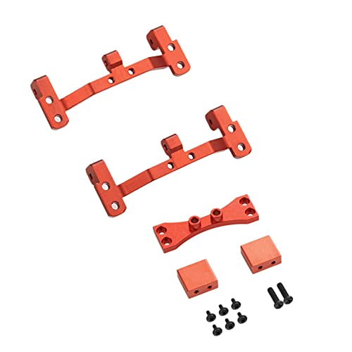 JOFUUM Metall Zug Stangen Basissitz mit Oberer Achs Servo Halterung für MN D90 MN-90 MN99S MN99 RC Auto Upgrade Teile von JOFUUM