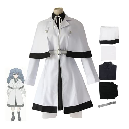 Anime Cosplay Kostüm Tokyo Ghoul Yonebayashi Saiko Outfits Uniform Kostüm für Erwachsene Party-Dress-Up-set Geeignet für Bühnenspiel, Geschenk, Fans, Comics Expo (2XL, Weiß) von JOHLCR