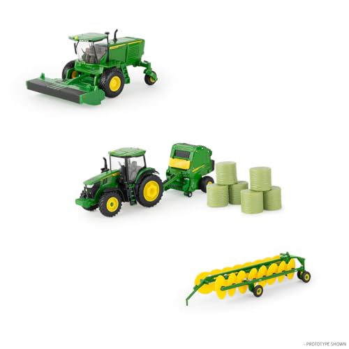 1/64 John Deere Haying Spielzeug-Set – LP86066 von JOHN DEERE