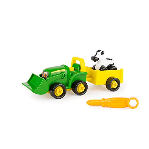 Bau dir deinen Bonnie Freund Schiebe Spielzeug Traktoren für Kleinkinder, Interaktives Spielzeug zum Schieben, Push Toys geeignet ab 18 Monaten, 2 & 3 Jahren, für Jungen und Mädchen von JOHN DEERE
