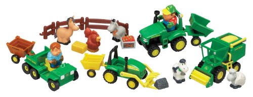 JOHN DEERE Preschool 34984, Fahrzeug Spielset, Aktivitätspielzeug, grün von JOHN DEERE