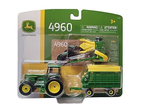 John Deere 1/64 Scale 4960 Tractor with Forage Harvester & Wagon - LP67313 John Deere 1/64 Scale 4960 Tractor with Forage Harvester & Wagon - LP67313 von JOHN DEERE