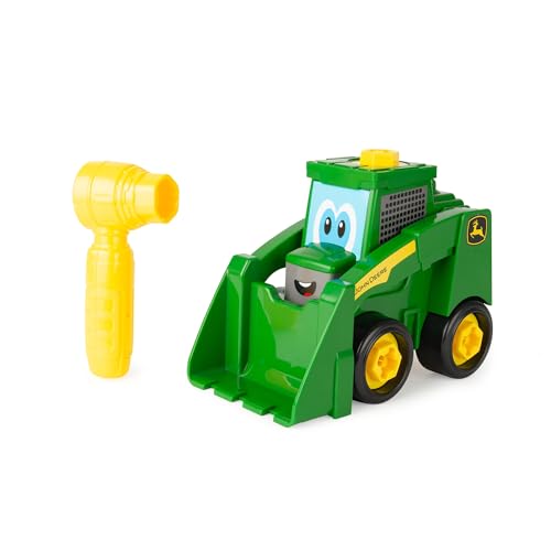 John Deere JD Build-A-Buddy Skid Steer, Spielzeug-Baufahrzeug mit Bohrer und Teilen, Konstruktionsspielzeug zum Zusammenbauen für Kinder, Interaktives Bauspiel, Fördert Motorik und Fantasie John Deere JD Build-A-Buddy Skid Steer, Spielzeug-Baufahrzeug mit Bohrer und Teilen, Konstruktionsspielzeug zum Zusammenbauen für Kinder, Interaktives Bauspiel, Fördert Motorik und Fantasie von JOHN DEERE