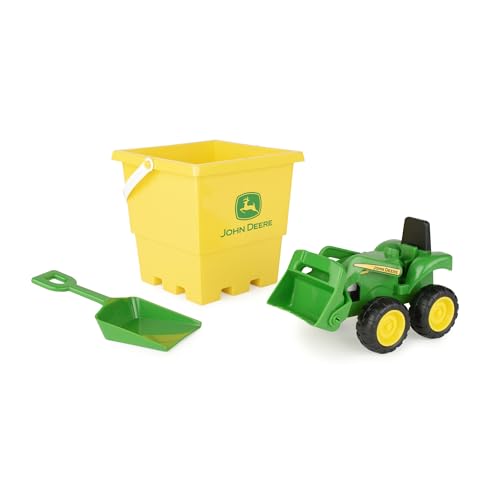 John Deere Kids 47339 Sandbox 3 Piece Set Farm, Multi von JOHN DEERE