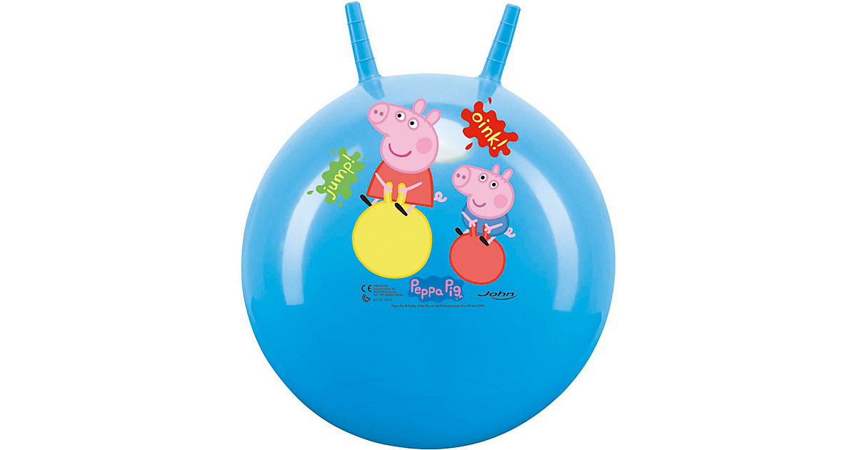Hüpfball Peppa Pig blau Hüpfball Peppa Pig blau von JOHN