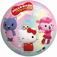JOHN 50302 Hello Kitty Vinyl-Spielball, 23 cm von JOHN