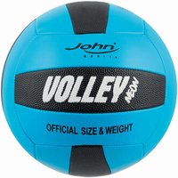 JOHN 52809 Neon Volleyball, Gr. 5/210 mm, Ca. 260-280g, Soft Grip, sortiert von JOHN