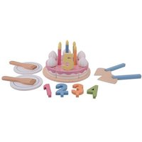 JOHNTOY 80121 Jouéco® - Geburtstagskuchen-Spielset von JOHNTOY