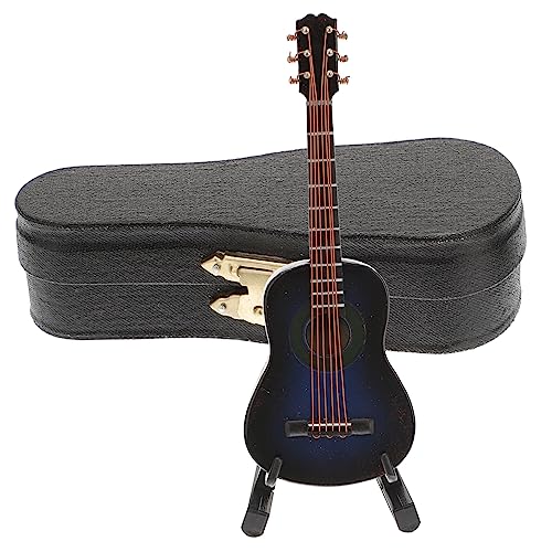 JOINPAYA Mini Dekorative Gitarren Mini Gitarre Spielzeug Gitarre Figur Holz Gitarre Modell Zu Hause Schmuck von JOINPAYA