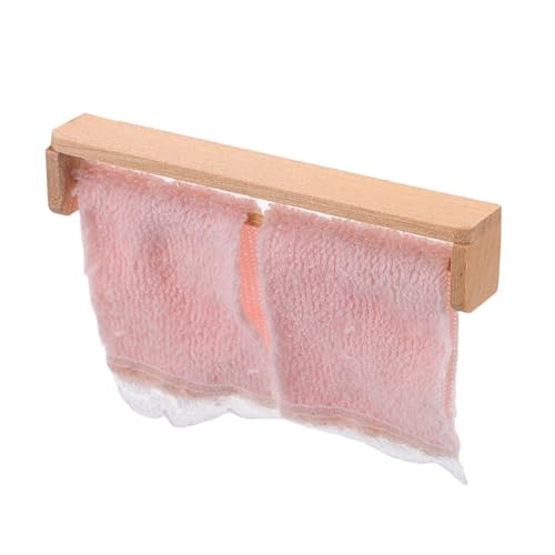 1 Set Miniatur-Badezimmer-handtuchhalter, Mini-handtuchregal Für Puppenhaus-Badezimmer-szenenlayout, Niedliches Miniatur-badezimmerzubehör Für Sammler 1 Set Miniatur-Badezimmer-handtuchhalter, Mini-handtuchregal Für Puppenhaus-Badezimmer-szenenlayout, Niedliches Miniatur-badezimmerzubehör Für Sammler von JOINPAYA