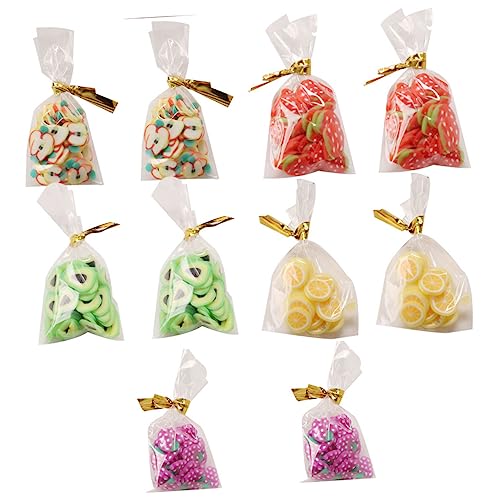 JOINPAYA 10pcs Miniatur Lebensmittel Modelle Zarte Simulation Candy Modell Mini Spielzeug Für Puppenhaus von JOINPAYA
