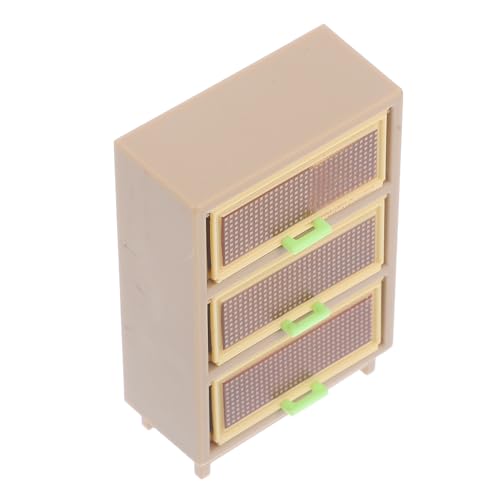 JOINPAYA Miniaturschrank Für Kinder 2 Miniaturmöbelmodelle Ideal Für Minihausdekorationen Und -projekte von JOINPAYA