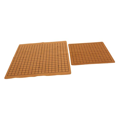 JOINPAYA Leder-go-Brett Doppelseitig Für Jungen Und Mädchen Set Mit Go-zubehör Zufällige Farbe von JOINPAYA