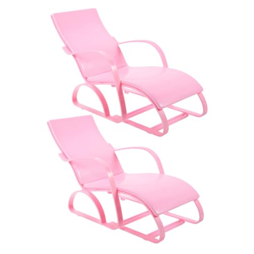2St Puppenstrandkorb Puppenbett für den Strand Mini-Klappstuhl kinderspielzeug puppenmöbel Stellen Sie Sich eine Liegestuhldekoration vor Puppensessel Plastik Rosa JOINPAYA 2St Puppenstrandkorb Puppenbett für den Strand Mini-Klappstuhl kinderspielzeug puppenmöbel Stellen Sie Sich eine Liegestuhldekoration vor Puppensessel Plastik Rosa JOINPAYA von JOINPAYA