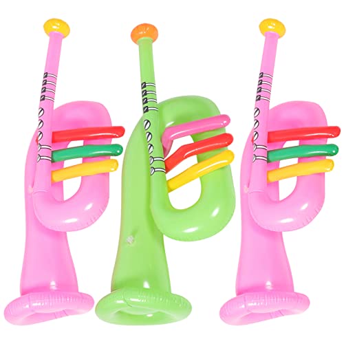 3St Aufblasbares Musikinstrument aufblasbare Trompete Musical Toy Instruments Party zubehör Interessantes Inflationsinstrument aufblasbares PVC-Instrument Yellow JOINPAYA 3St Aufblasbares Musikinstrument aufblasbare Trompete Musical Toy Instruments Party zubehör Interessantes Inflationsinstrument aufblasbares PVC-Instrument Yellow JOINPAYA von JOINPAYA