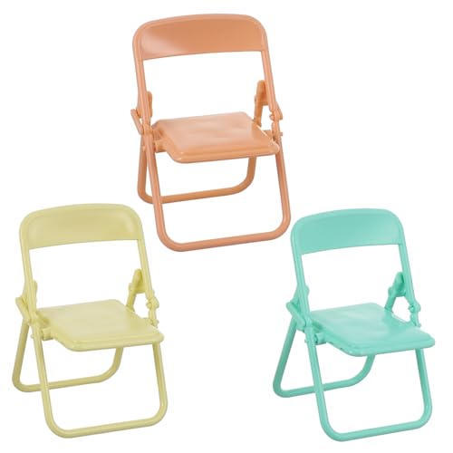 JOINPAYA Kleiner Klappstuhl Spielzeug 3-teilig Kunststoff Mini-hausstuhl Modell Sanfter Simulationsstuhl Für Jungen Und Mädchen Spielzimmer JOINPAYA Kleiner Klappstuhl Spielzeug 3-teilig Kunststoff Mini-hausstuhl Modell Sanfter Simulationsstuhl Für Jungen Und Mädchen Spielzimmer von JOINPAYA