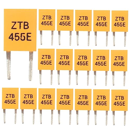 JOINPAYA 40 Stücke Keramik Kristall Oszillator Tv Fernbedienung Passive Kristall Resonator 455e 455k 2 Pin Design von JOINPAYA