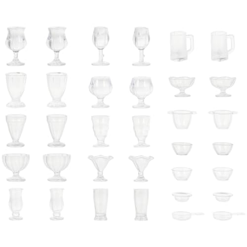 51St Bonbon-Modell bastel Set für für Geburtstagsgeschenke weihachtsgeschenk Home Decor Schreibtisch-Miniatur- Mini-Hauspokal Miniatur-Becher Plastik JOINPAYA von JOINPAYA