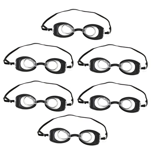 6St Mini Schwimm Brille Netz Kuchendekorationswerkzeuge favorisieren Besteck sehen cutermesserser bescherung Weihnachten Puppenzubehör Puppenbekleidungszubehör Plastik Black JOINPAYA von JOINPAYA