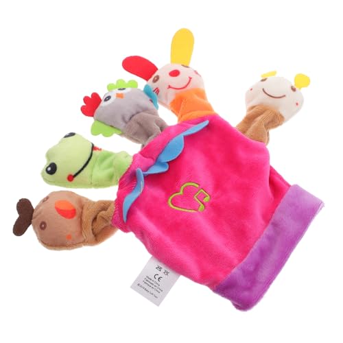 JOINPAYA Pädagogisches Puppenspielzeug-Set Zum Geschichtenerzählen – Cartoon-Tier-fingerpuppen Für Kinder Pp-baumwollmaterial Sicher Für Kleinkinder JOINPAYA Pädagogisches Puppenspielzeug-Set Zum Geschichtenerzählen – Cartoon-Tier-fingerpuppen Für Kinder Pp-baumwollmaterial Sicher Für Kleinkinder von JOINPAYA