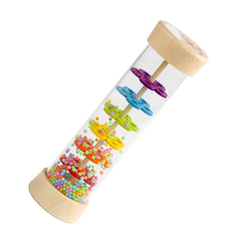 JOINPAYA Spielzeug Baby Früherziehung Musical Musikspielzeug Musical b Kinderspielzeug Regenstockinstrument Regenton Lernspielzeug Kinderspielzeug Aus Holz Bunt Babyspielzeug von JOINPAYA
