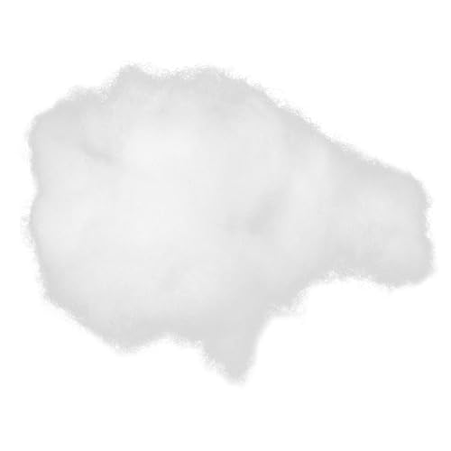 JOINPAYA 1 Beutel hochelastische Puppenfüllung: Polyesterfaserfüllung für Kissen, kleine Puppen, Sofakissen – Füllmaterial für Heimwerkerprojekte, ca. 500 g von JOINPAYA