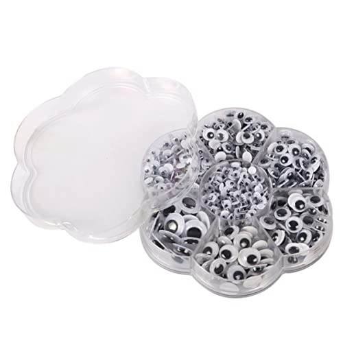 JOINPAYA Augenaufkleber 500 Stück 4–12 Mm Kunststoff für Puppen Spielzeug Puppen Basteln von JOINPAYA