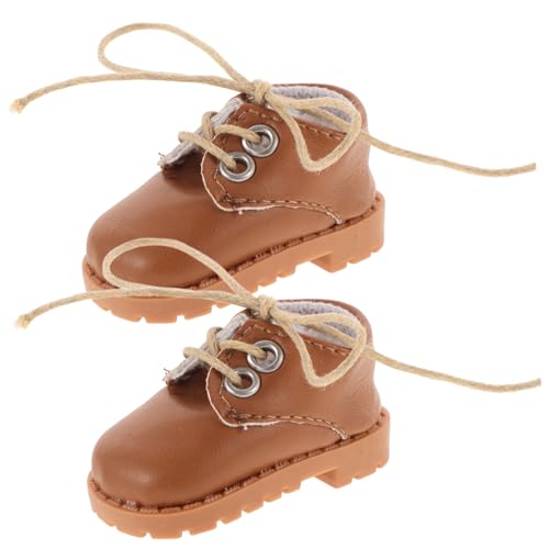 JOINPAYA 15–20 cm Miniatur-puppenlederschuhe Puppenschuhe Für Spielzeugdekor Und Mini-hausschmuck Für Jungen Und Mädchen JOINPAYA 15–20 cm Miniatur-puppenlederschuhe Puppenschuhe Für Spielzeugdekor Und Mini-hausschmuck Für Jungen Und Mädchen von JOINPAYA