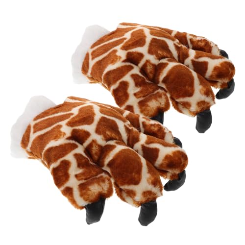 JOINPAYA 1paar Giraffe Handschuhe Für Junge Mädchen Weiche Warme Winterhandschuhe Aus Plüsch Für Kreatives Spiel Und Halloween Für Kostüme Und Rollenspiele JOINPAYA 1paar Giraffe Handschuhe Für Junge Mädchen Weiche Warme Winterhandschuhe Aus Plüsch Für Kreatives Spiel Und Halloween Für Kostüme Und Rollenspiele von JOINPAYA