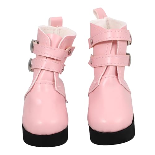 JOINPAYA 1 Paar Puppenstiefel Babypuppenschuhe Miniatur-Schuhe kleine Puppenschuhe Miniatur-Sammelschuhe Puppenhauszubehör Puppen Accessoires Puppenaccessoires Babyschuhe für Mädchen Rosa JOINPAYA 1 Paar Puppenstiefel Babypuppenschuhe Miniatur-Schuhe kleine Puppenschuhe Miniatur-Sammelschuhe Puppenhauszubehör Puppen Accessoires Puppenaccessoires Babyschuhe für Mädchen Rosa von JOINPAYA