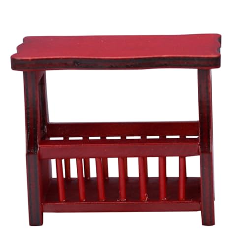 JOINPAYA 1 STK Mini-couchtisch Mini-hausaccessoire Puppenstubenmöbel Mini Möbel Kleines Hauszubehör Miniaturmodell Puppenhaus-Ornament Miniaturspielzeug Puppenhaus-versorgung Hölzern Rot JOINPAYA 1 STK Mini-couchtisch Mini-hausaccessoire Puppenstubenmöbel Mini Möbel Kleines Hauszubehör Miniaturmodell Puppenhaus-Ornament Miniaturspielzeug Puppenhaus-versorgung Hölzern Rot von JOINPAYA