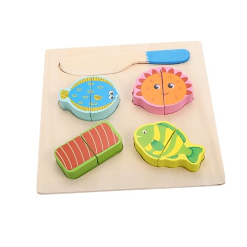 JOINPAYA 1 Satz 3D -Küchenpuzzle Werkzeugset für Interaktives Fischspielzeug Spielzeugfisch Rollenspielspielzeug für Küchenspielzeug zum hölzern JOINPAYA 1 Satz 3D -Küchenpuzzle Werkzeugset für Interaktives Fischspielzeug Spielzeugfisch Rollenspielspielzeug für Küchenspielzeug zum hölzern von JOINPAYA