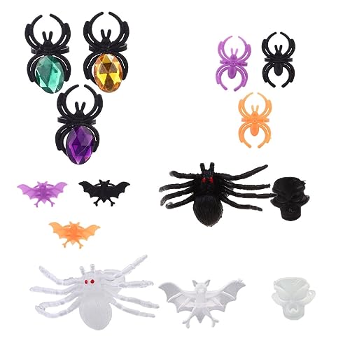 JOINPAYA 1 Satz 50 Stück Halloween-Fledermaus-Skelettspinne hängend Halloween -Dekorationen Schläger halloween kleidung halloween costumes Halloween-Spinnenring Halloween liefert Plastik JOINPAYA 1 Satz 50 Stück Halloween-Fledermaus-Skelettspinne hängend Halloween -Dekorationen Schläger halloween kleidung halloween costumes Halloween-Spinnenring Halloween liefert Plastik von JOINPAYA
