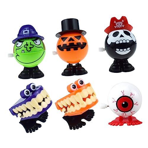JOINPAYA 1 Satz 6 Stück Springendes Kinderspielzeug Halloween Spielzeuge Aufziehspielzeug Abs von JOINPAYA