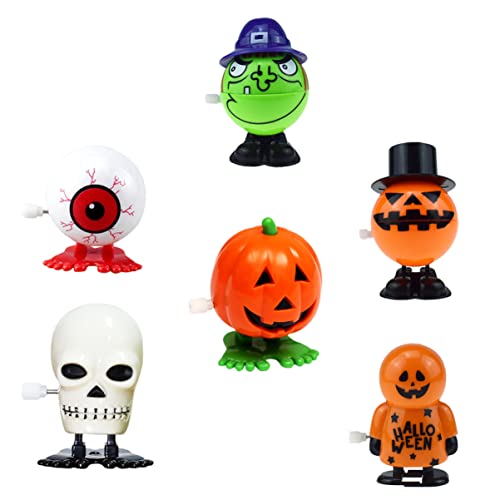JOINPAYA 1 Satz 6st Halloween-uhrwerk- Party-aufziehspielzeug Halloween-partyzubehör Kürbis-aufziehspielzeug Halloween-schädelspielzeug Halloween- Plastik JOINPAYA 1 Satz 6st Halloween-uhrwerk- Party-aufziehspielzeug Halloween-partyzubehör Kürbis-aufziehspielzeug Halloween-schädelspielzeug Halloween- Plastik von JOINPAYA