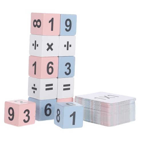 JOINPAYA 1 Satz Algorithmus Bausteine Hölzerne Bildungsspiele Lernspiele Multiplikationspraxis Balance Counting Mathe Toy Klassenzimmer Müssen Haben Mathe-Spiele Homeschool -vorräte Holz von JOINPAYA