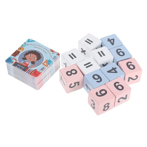 JOINPAYA 1 Satz Algorithmus Bausteine Mathe-brettspiele Mathe-Spiele Division Flash-Karten Klassenzimmer Müssen Haben Multiplikationspraxis Multiplikationsbrettspiel Zusatzpraxis Holz von JOINPAYA