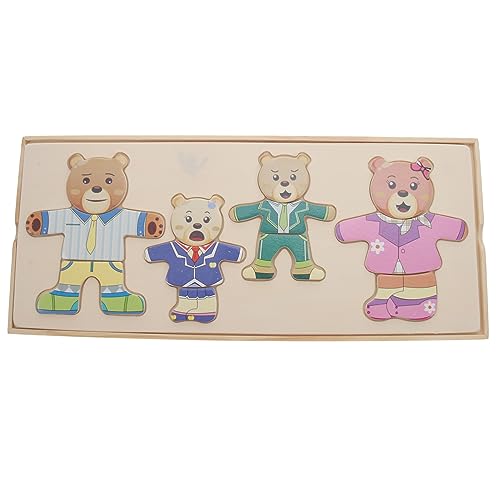 JOINPAYA 1 Satz Ankleide-Puzzle interaktives Puzzle tierwesen kleinkinderspielzeug kinderpuzzle The Animals Tier Puzzles tierische Rätsel Tierpuzzles Holz JOINPAYA 1 Satz Ankleide-Puzzle interaktives Puzzle tierwesen kleinkinderspielzeug kinderpuzzle The Animals Tier Puzzles tierische Rätsel Tierpuzzles Holz von JOINPAYA