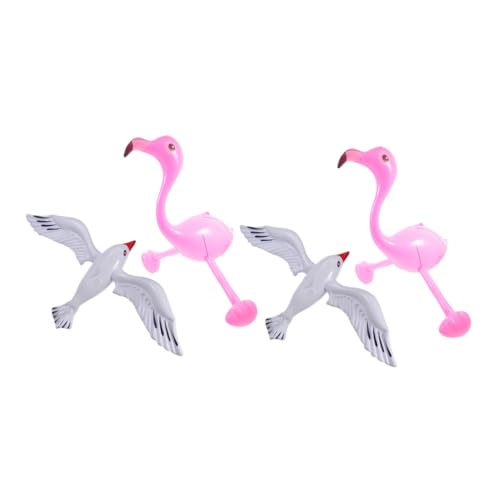 JOINPAYA 1satz Aufblasbare Seemöwe Und Flamingo Spielzeug Für Pool-partys Teiliges Für Strandfeiern Wiederverwendbar Einfach Zu Transportieren Und Aufzufüllen Farbenfrohe Dekoration von JOINPAYA