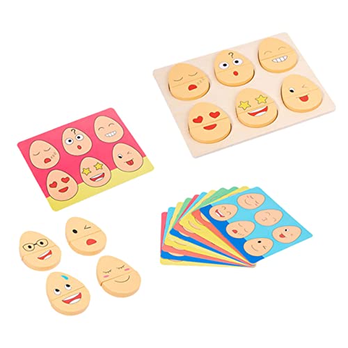 JOINPAYA 1 Satz Ausdruckspeicherungsbausteine Kleinkind rätsel Ausdrucksspielspielzeug Ausdruckspiegelung Block -Rätsel passendes für Vorschulkinder -Puzzle- Holz JOINPAYA 1 Satz Ausdruckspeicherungsbausteine Kleinkind rätsel Ausdrucksspielspielzeug Ausdruckspiegelung Block -Rätsel passendes für Vorschulkinder -Puzzle- Holz von JOINPAYA