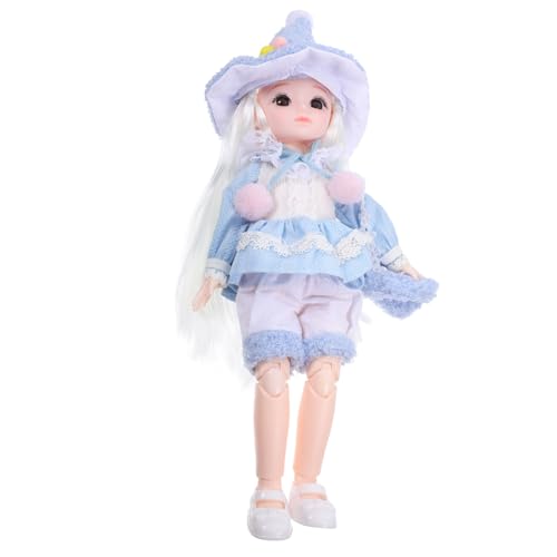 JOINPAYA Lebendiges Puppenspielzeug Für Mädchen 6-Figuren-Puppe Mit Modischer Kleidung Schuhen Und Hut JOINPAYA Lebendiges Puppenspielzeug Für Mädchen 6-Figuren-Puppe Mit Modischer Kleidung Schuhen Und Hut von JOINPAYA