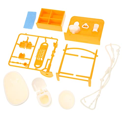 JOINPAYA Leichtes Miniatur-Badezimmer-wc-Set Miniatur-badezimmermöbel Für Puppenhaus Spielhausspielzeug Dekoratives Mini-wohnaccessoire JOINPAYA Leichtes Miniatur-Badezimmer-wc-Set Miniatur-badezimmermöbel Für Puppenhaus Spielhausspielzeug Dekoratives Mini-wohnaccessoire von JOINPAYA
